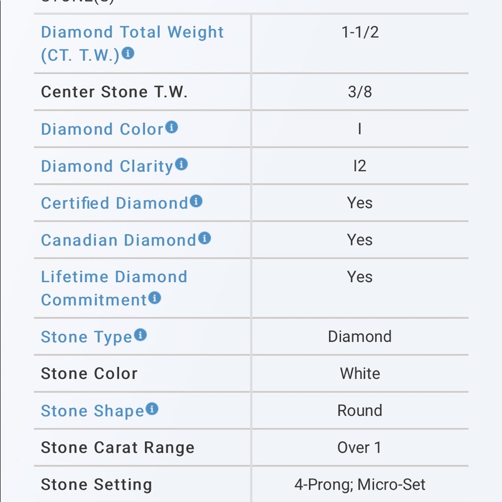 Bridal ring set - Picture 3 of 3